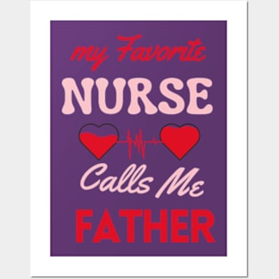 Funny Nurse appreciation graduation nursing Idea father Posters and Art